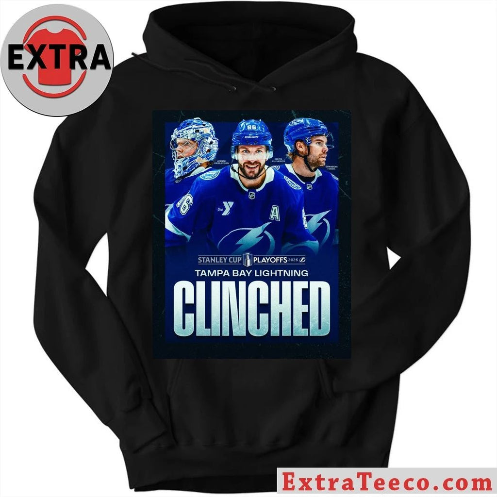 The Tampa Bay Lightning have officially clinched a spot in the 2026 Stanley Cup Playoffs T-Shirt