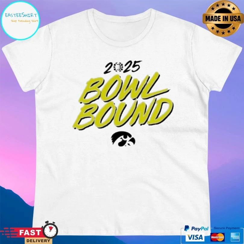 2025 Bowl Bound Iowa Hawkeyes Football T-shirts