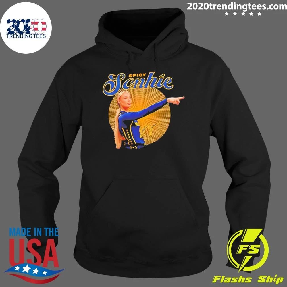 Spicy Sonhie Signature Sophie Cunningham Indiana Fever Basketball Shirt