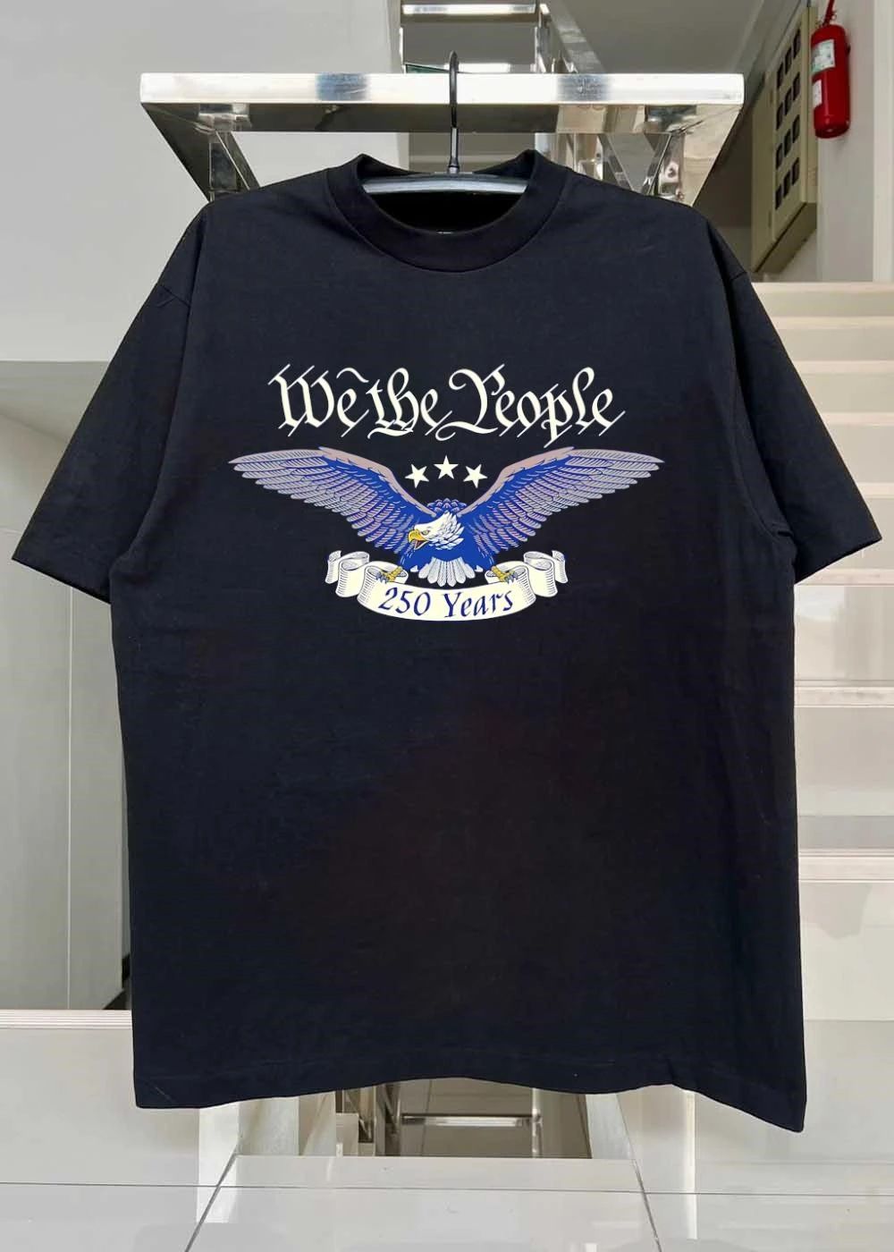 We the People 250 Years Eagle Patriotic American Shirt