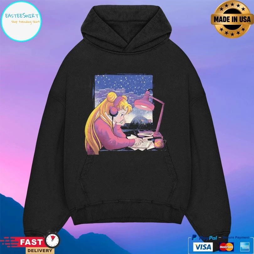 Lofi Moon Girl Sailor Moon T-shirts