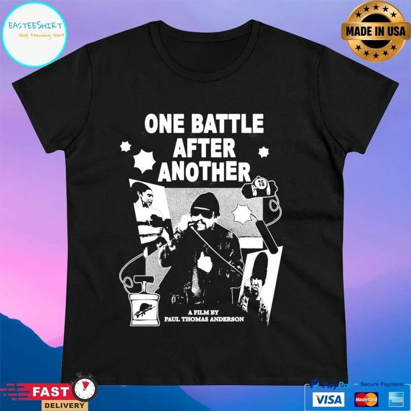 One Battle After Another A Film By Paul Thomas Anderson T-shirts
