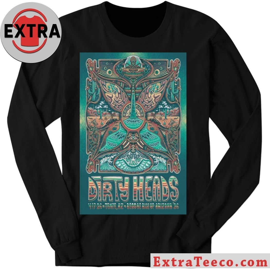 Dirty Heads Reggae Rise Up Arizona 2026 Poster Shirt
