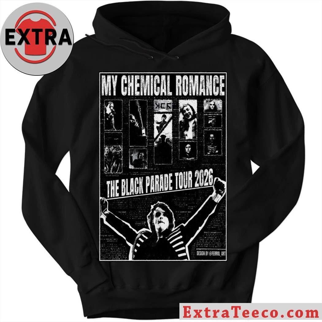 Poster My Chemical Romance The Black Parade Tour 2026 Shirt