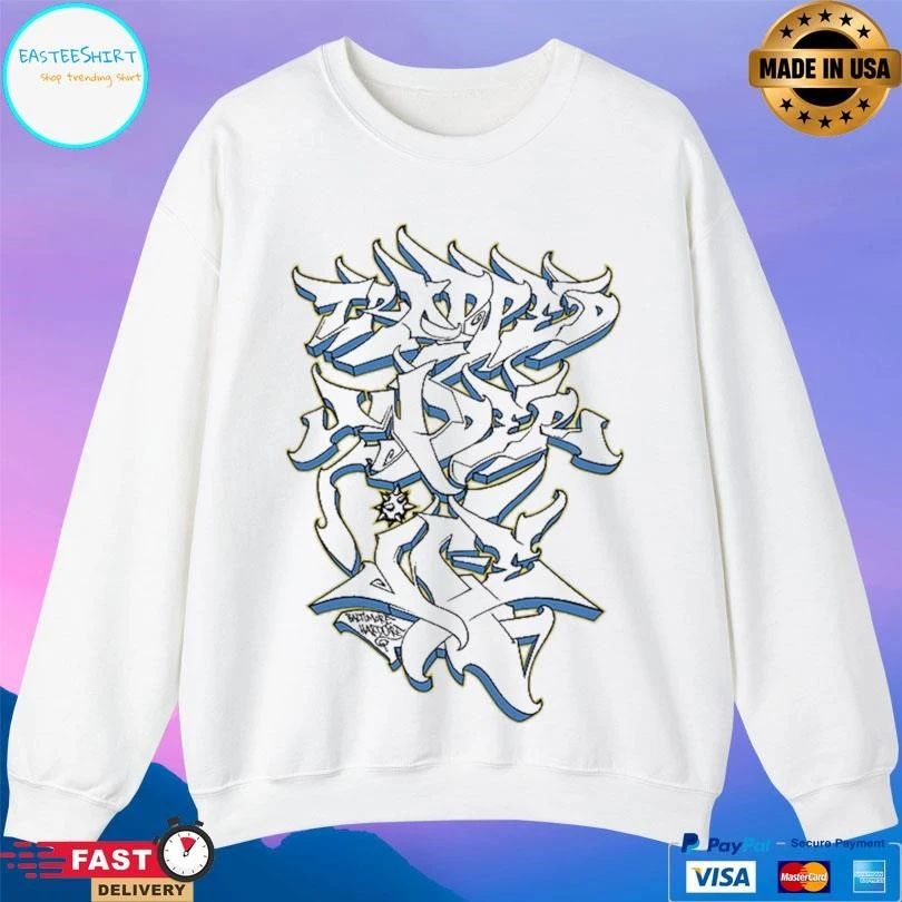 Trapped Under Ice Old School Graff T-shirts