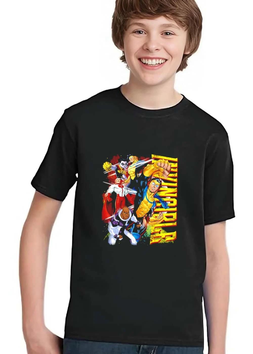 Invincible Omni Man Bulletproof Flying Superheroes Comic shirt