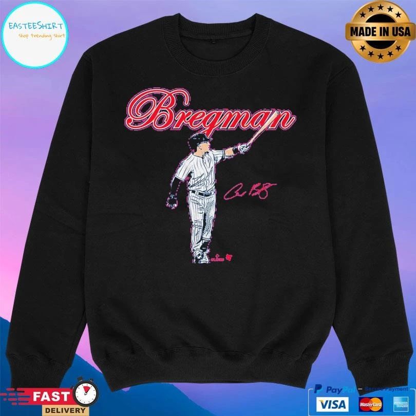 Alex Bregman Chicago Slugger Swing Signature T-shirts