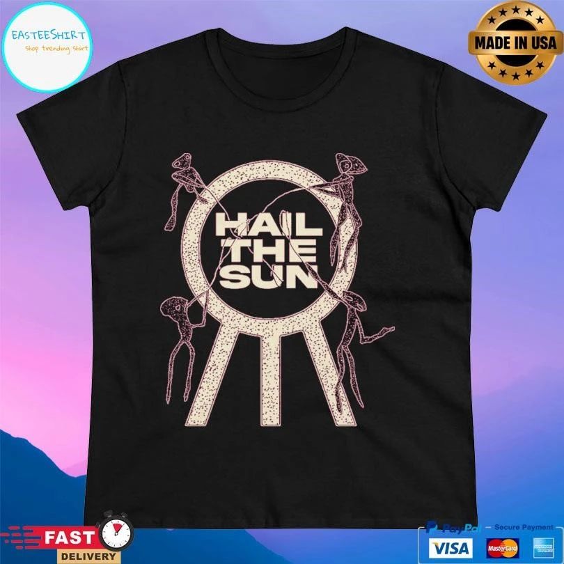 Maroon Star Creature Hail The Sun T-shirts