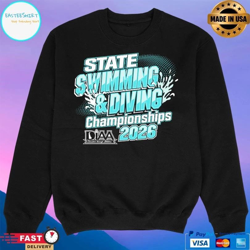 DIAA States Swimming And Diving Championships 2026 T-shirts