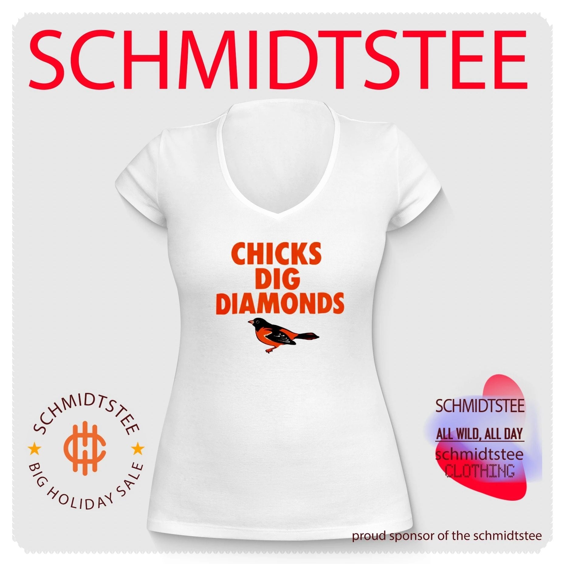 Baltimore Orioles Chicks Dig Diamonds MLB shirt