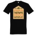 Youth Designz Therapy Camping Men's Printed T-Shirt Funny Adventure Hiking