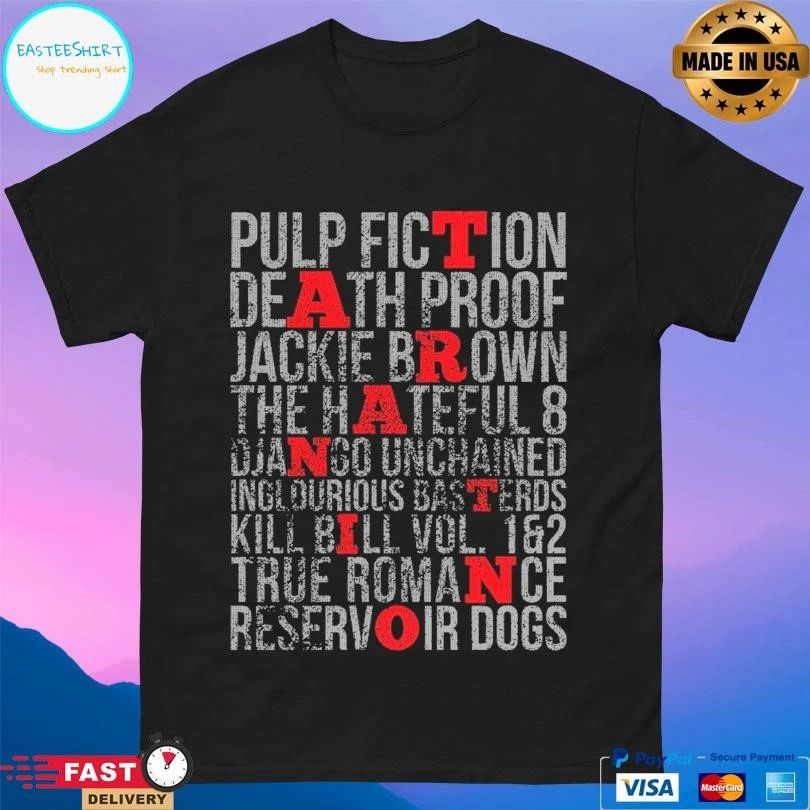 Movies Grunge Style Tarantino T-shirts