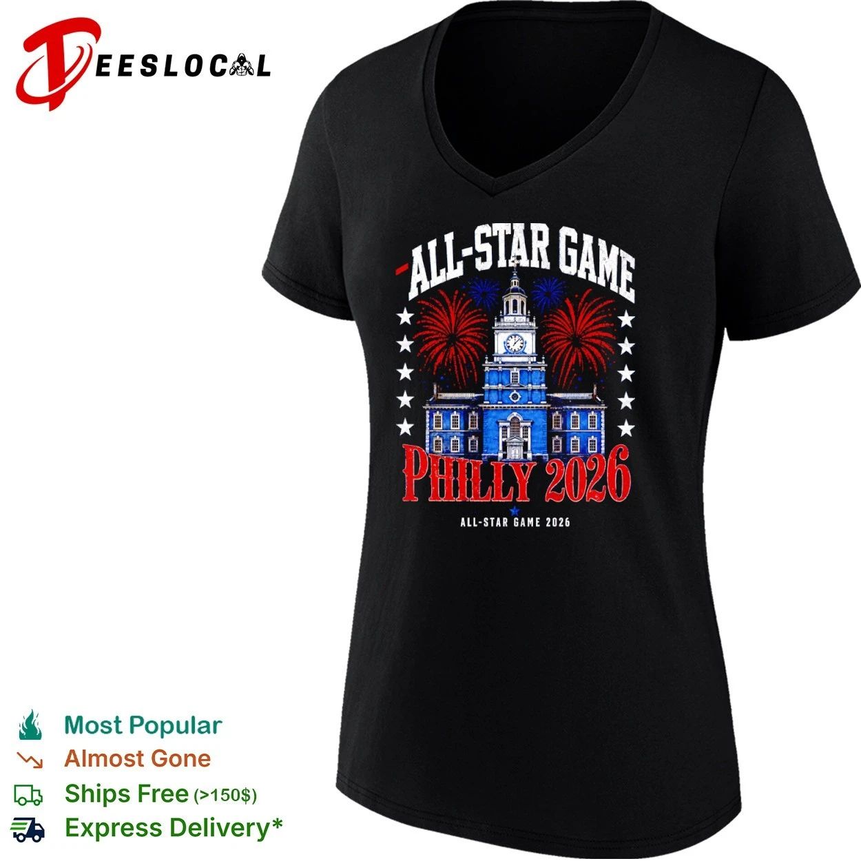 All-Star Game Philly 2026 Philadelphia Phillies T-shirt