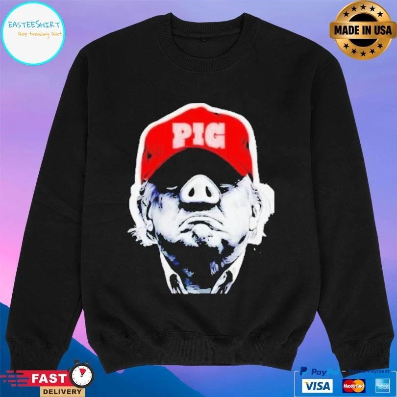 Donald Trump Pig Donnie The Liar In Chief Exposed Funny T-shirts