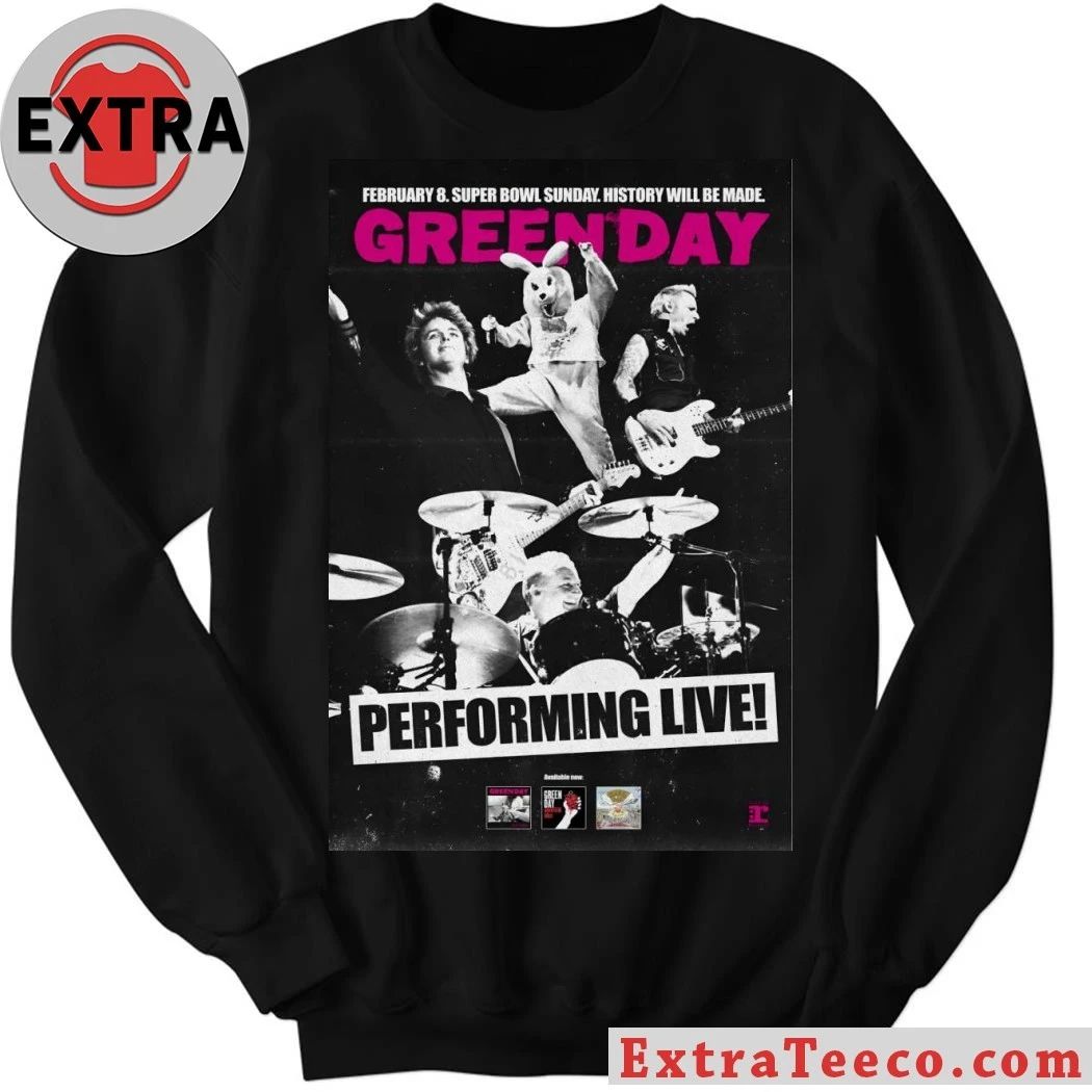 Poster Green Day At Levi’s Stadium In Santa Clara, CA On Feb 8, 2026 Shirt