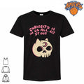 Curiosity Is In Us All Let It Out Cat Skull Pink Crescent Moon Aesthetic Shirt (1)