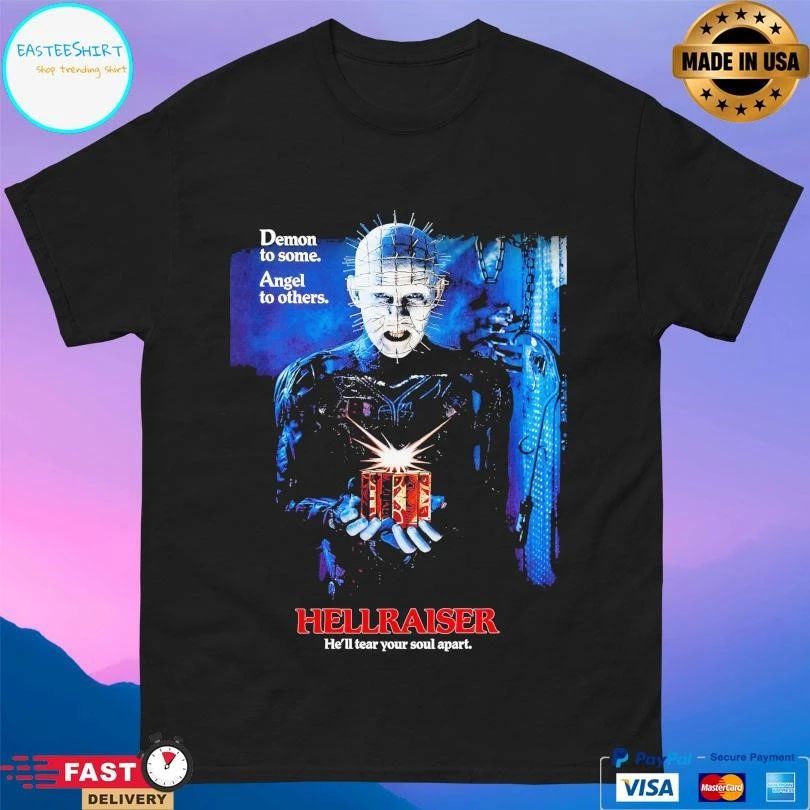 Hellraiser He’ll Tear Your Soul Apart Demon To Some Angel To Others T-shirts
