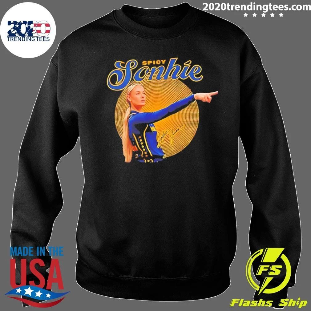 Spicy Sonhie Signature Sophie Cunningham Indiana Fever Basketball Shirt