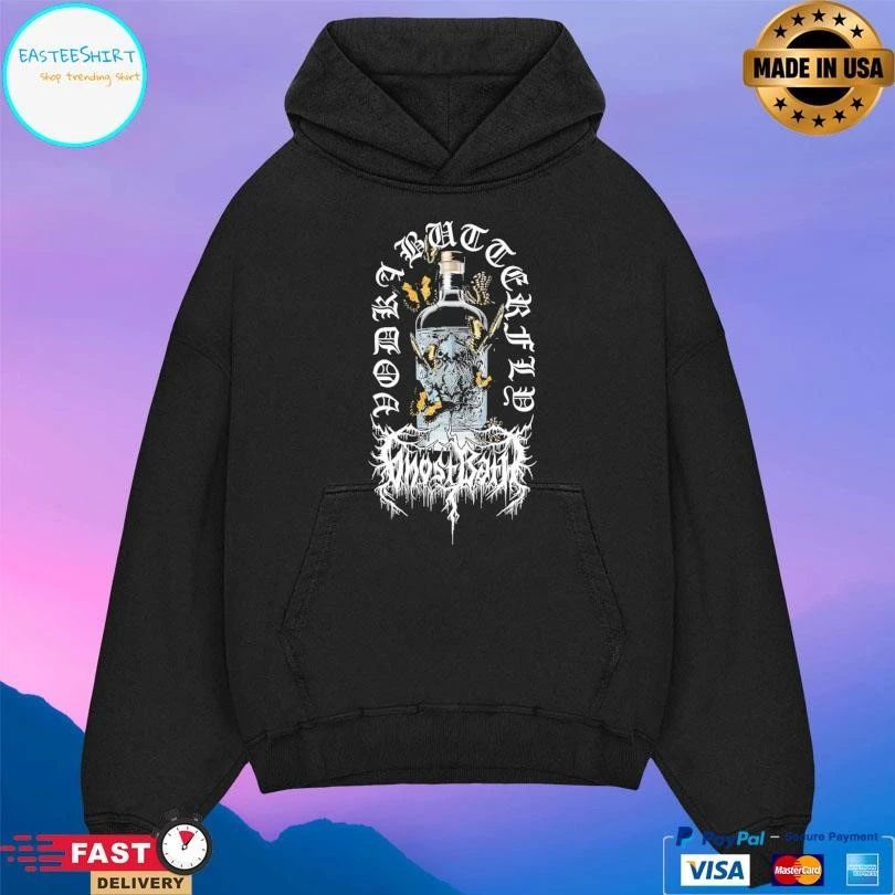 Ghost Bath Vodka Butterfly T-shirts