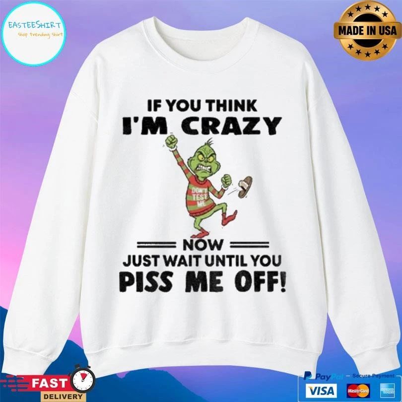 Grinch Im Sorry My Resting Face Is Bitch Face Intimidating I’m Actually A Fucking Delight Christmas 2025 T-shirts