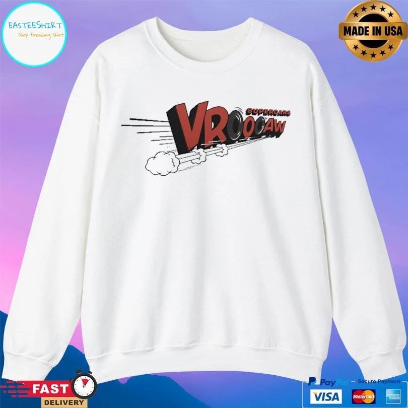 Supercars Vroooaw T-shirts