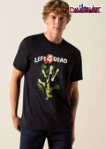 Left For Dead Green Decayed Zombie Hand Four Fingers Distressed shirt