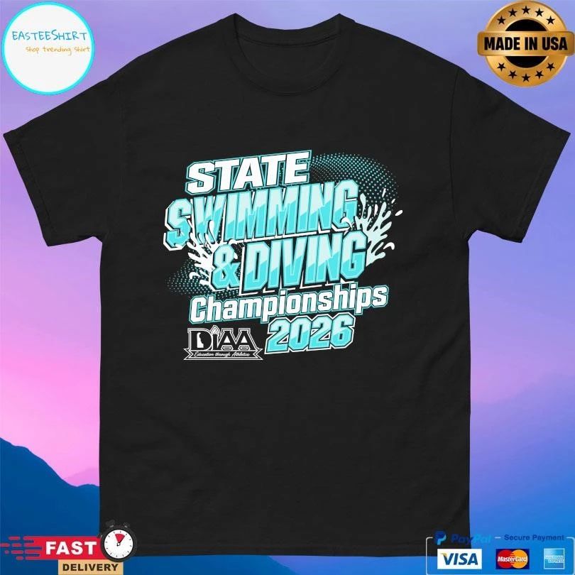 DIAA States Swimming And Diving Championships 2026 T-shirts