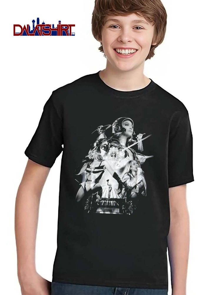 Beyonce Black And White Renaissance Tour Bootleg Photo Collage shirt