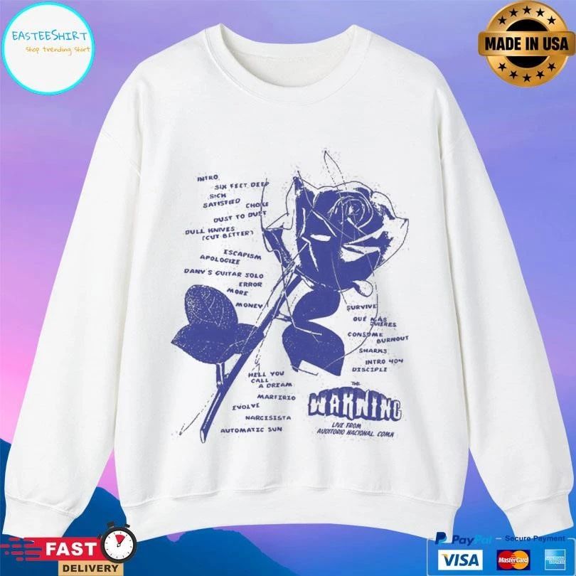 La Rosa The Warning Live From Auditorio Nacional Cdmx T-shirts