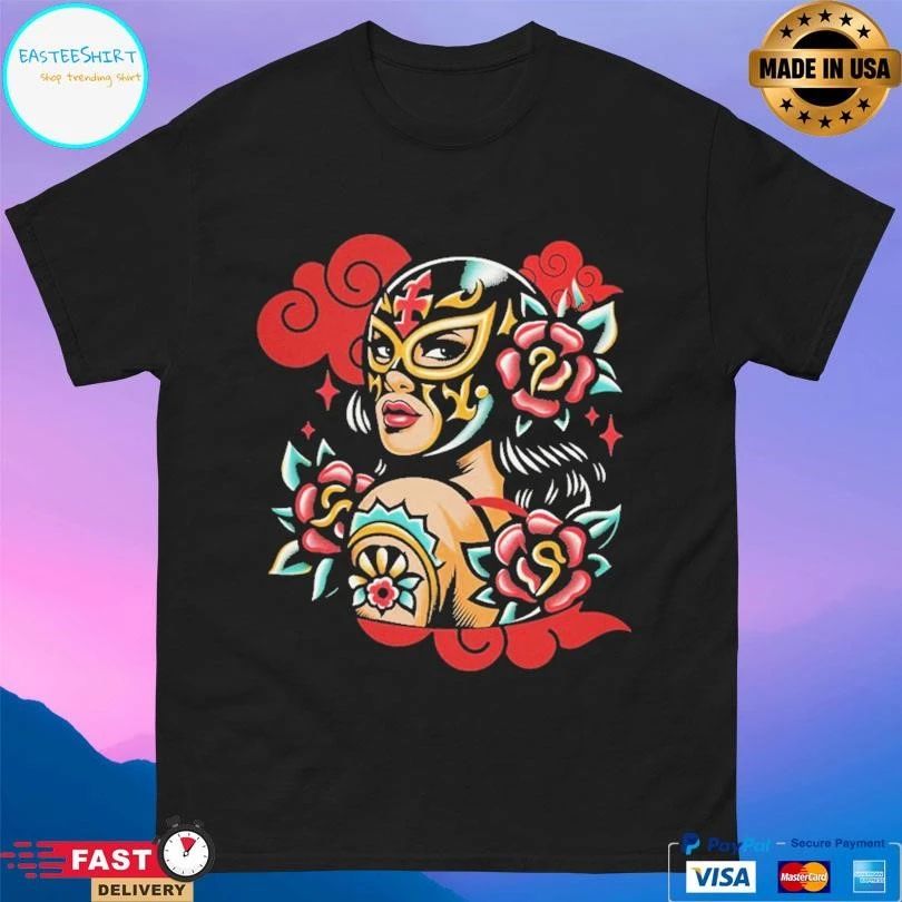Luchadora Latina Power T-shirts