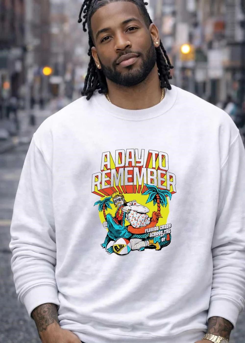 A Day to Remember Florida Crazy Across the US of A T-Shirt