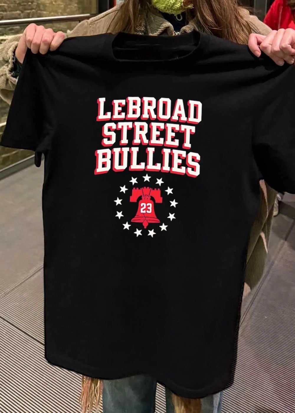 LeBroad Street Bullies Liberty Bell 23 Basketball Philadelphia shirt