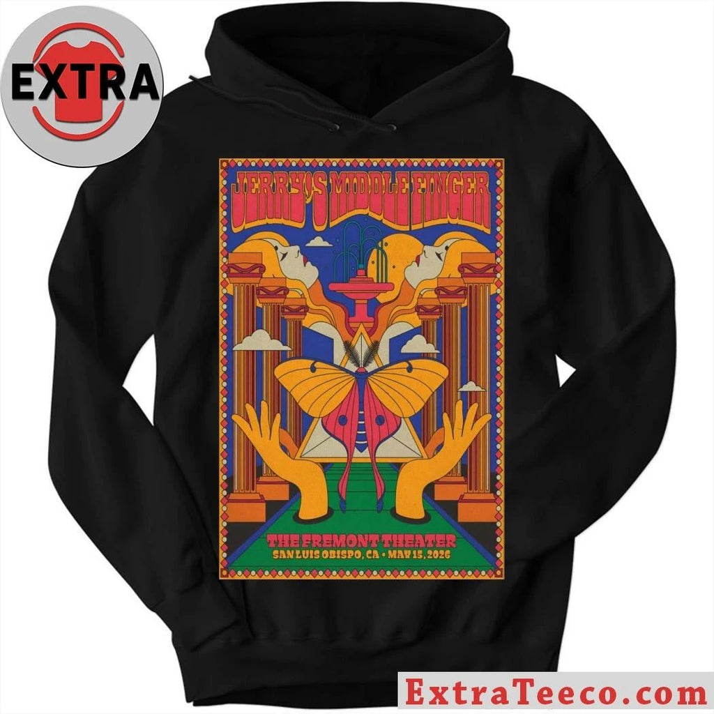 Jerry’s Middle Finger Fremont Theater In San Luis Obispo CA May 15 2026 Poster Shirt