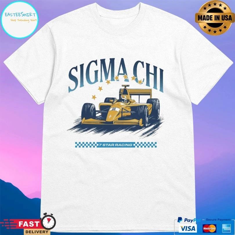 Sigma Chi 7 Star Racing T-shirts