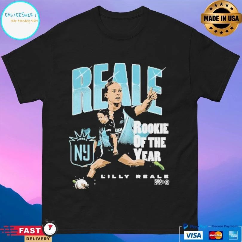 Lilly Reale Gotham FC 2026 Rookie Of The Year T-shirts