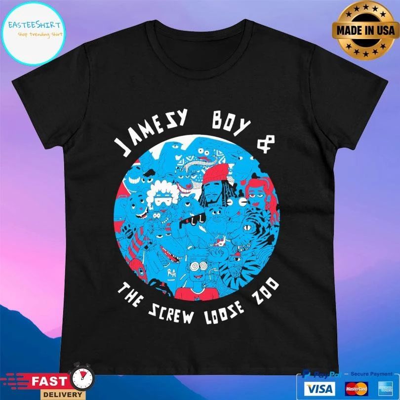 Jamesy Boy And The Screw Loose Zoo T-shirts