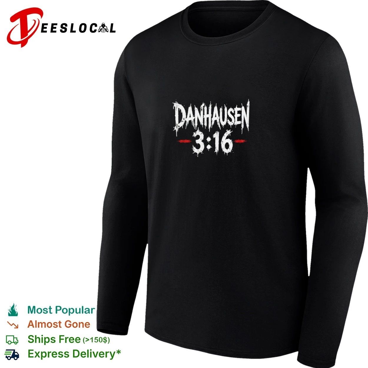 Danhausen 3 16 AEW Wrestling Stone Cold T-shirt