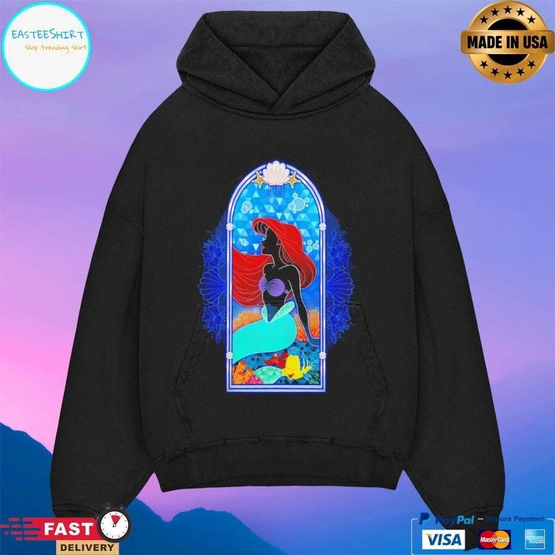 Ariel Stained Glass T-shirts