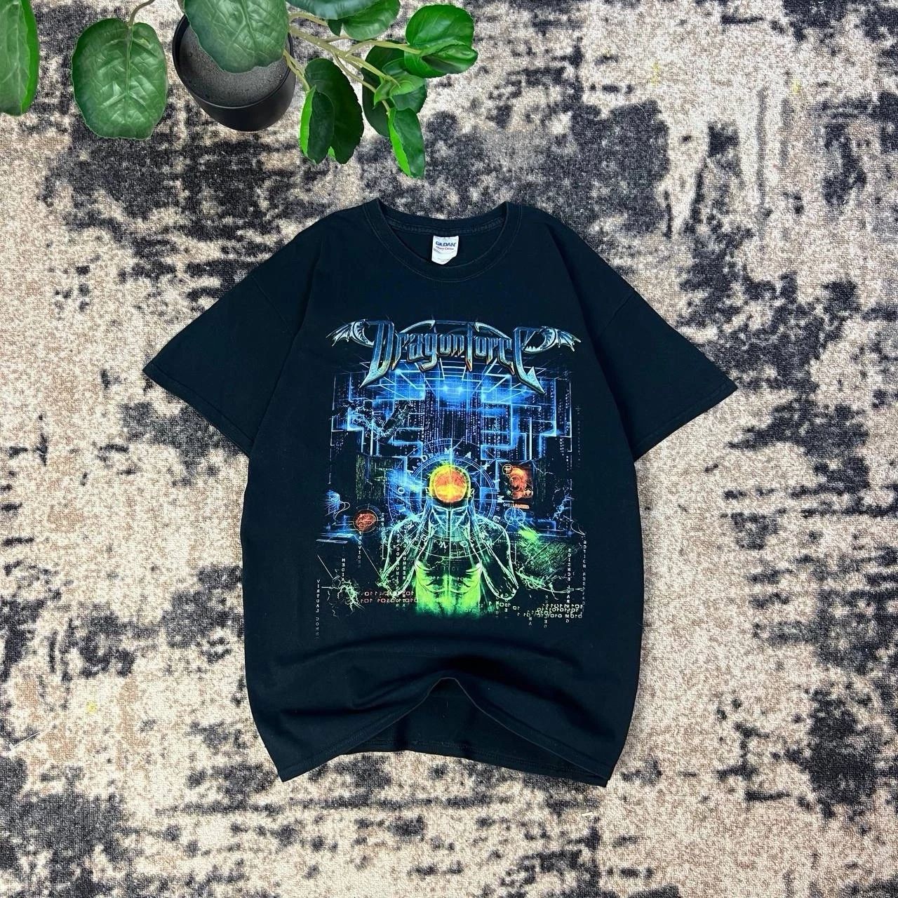 Koszulka DragonForce archive tour tee rock metal punk vintage