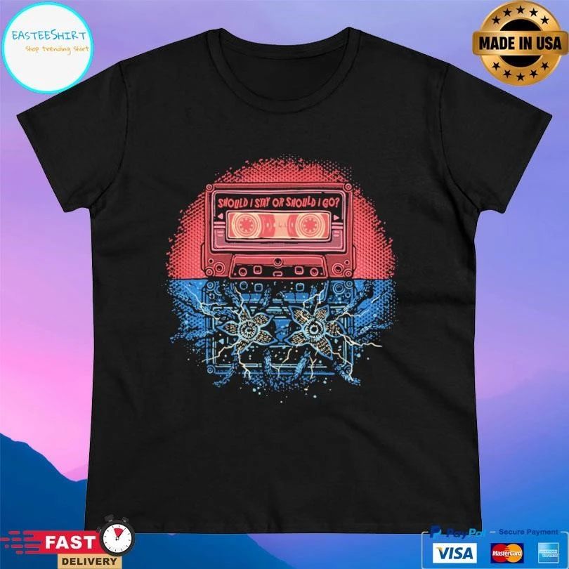 Strange Music Should I Stay Or Should I Go T-shirts