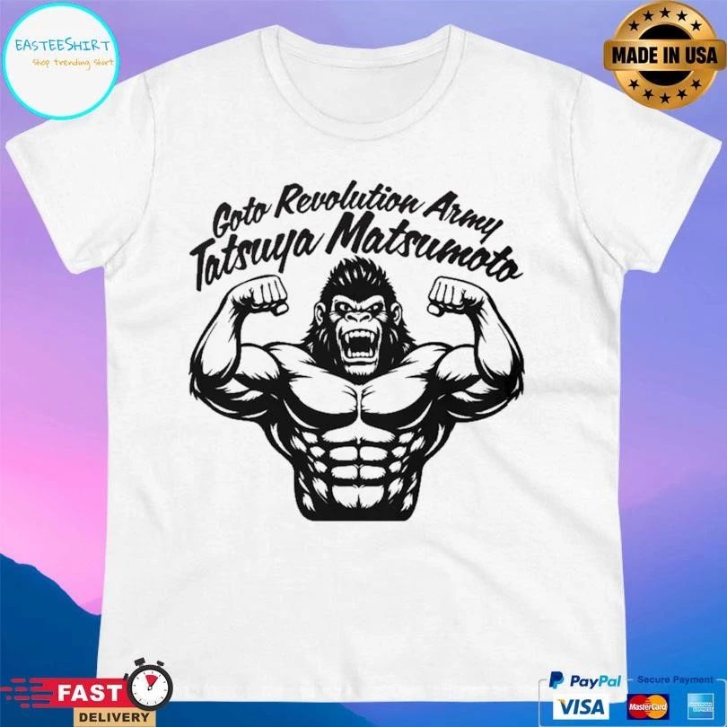 Goto Revolution Army Tatsuya Matsumoto T-shirts