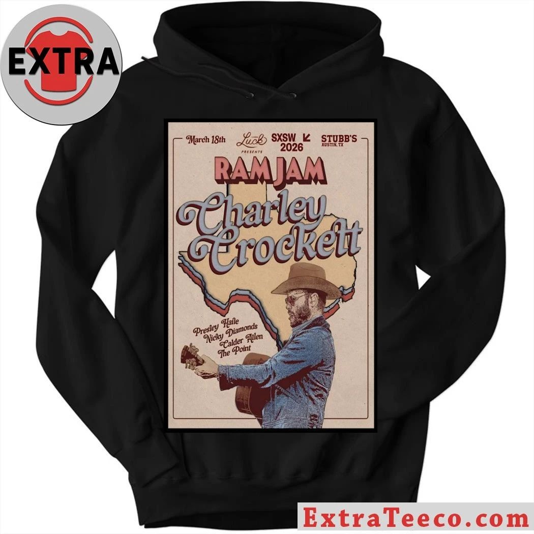 Charley Crockett Stubb’s In Austin TX 3 18 2026 Poster Shirt