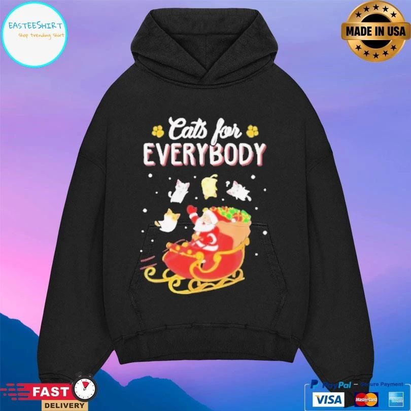 Robert Halford Cats For Everybody Christmas T-shirts