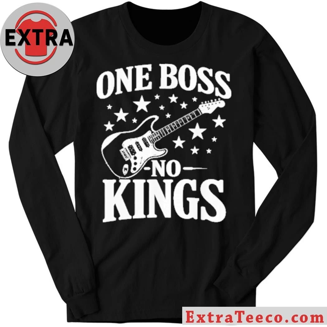 Original One Boss No Kings Monarchy Political Freedom March 28 2026 Anti-Trump T-Shirt