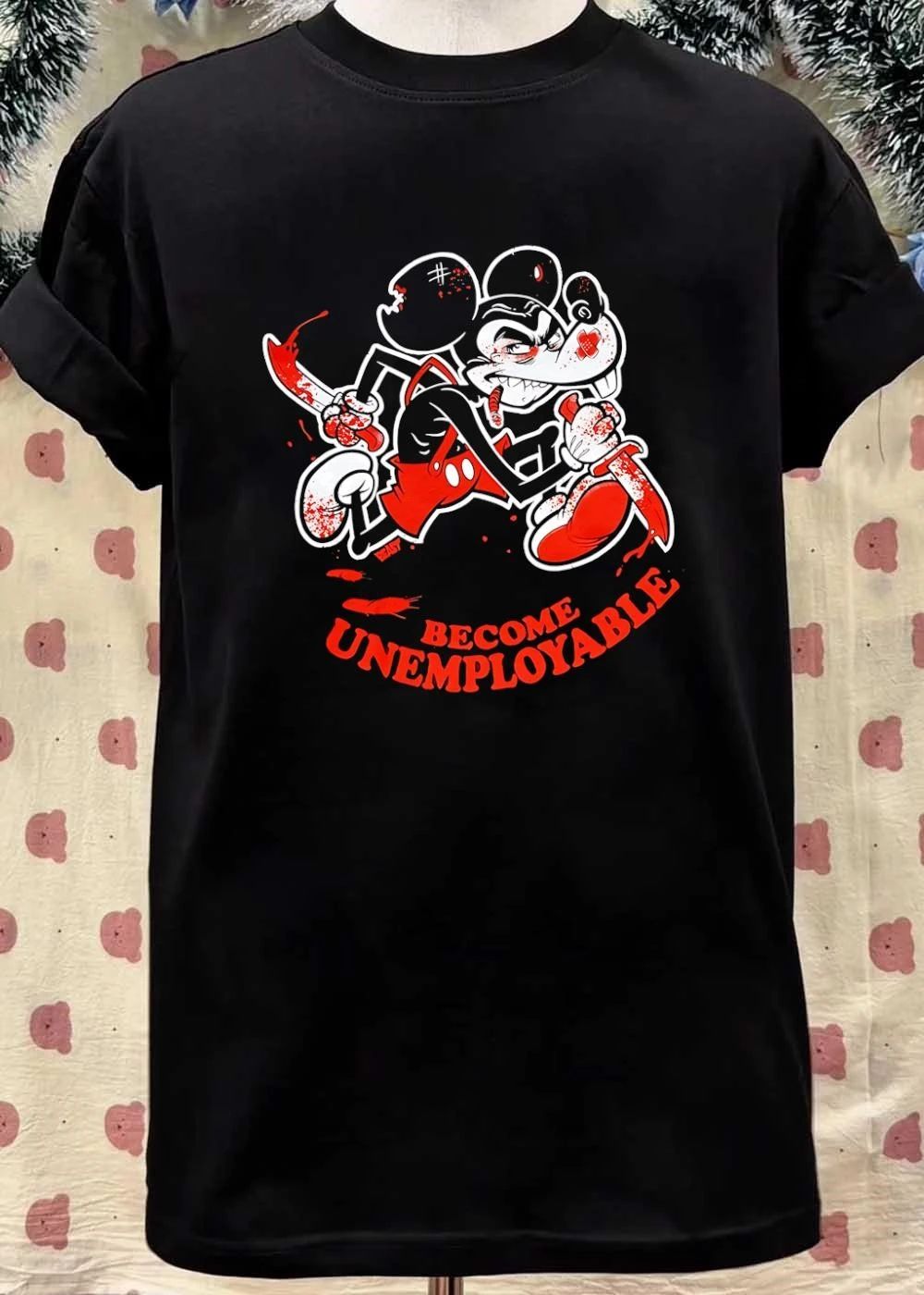 Beast Become Unemployable Bloody Mouse Shirt