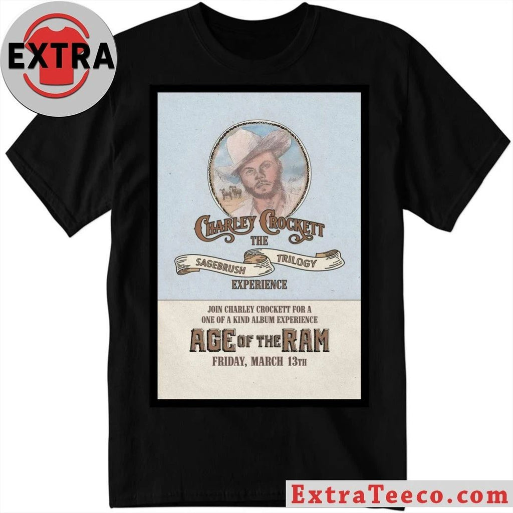 Charley Crockett San Benito County Fairgrounds, San Benito TX March 13 2026 Poster Shirt