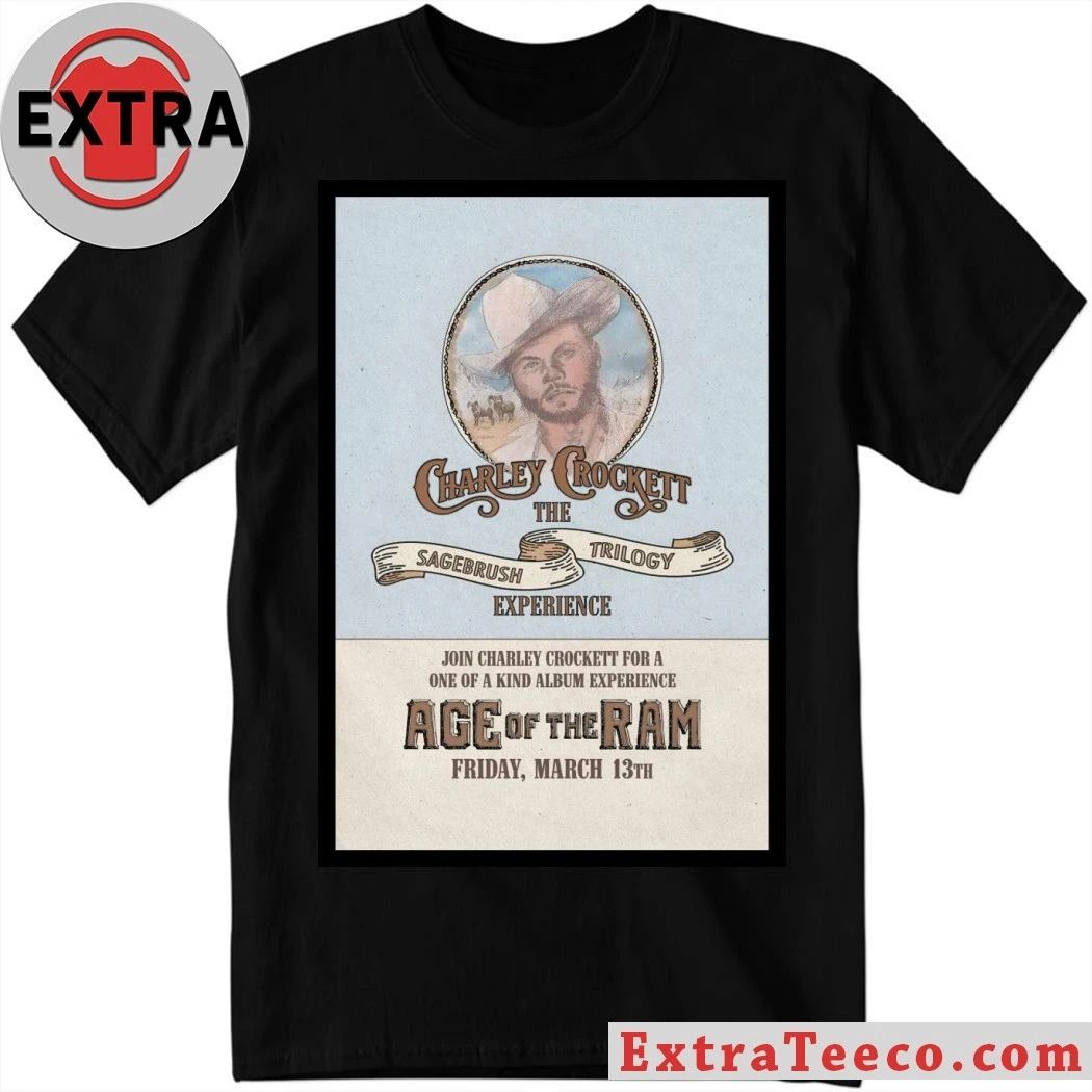 Charley Crockett San Benito County Fairgrounds, San Benito TX March 13 2026 Poster Shirt
