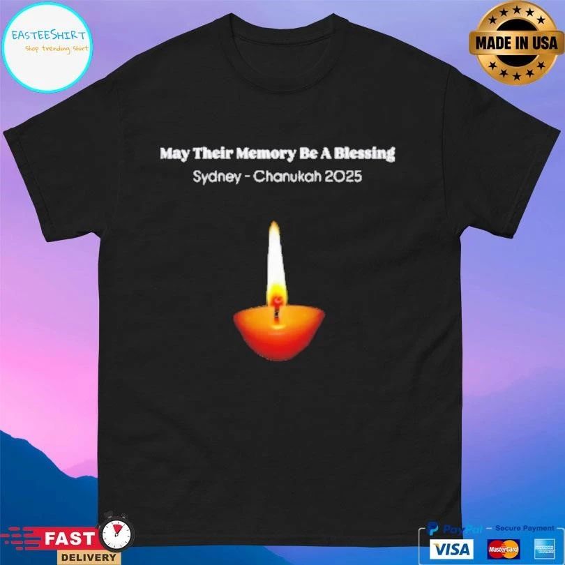 May Their Memory Be A Blessing Sydney Chanukah 2025 T-shirts