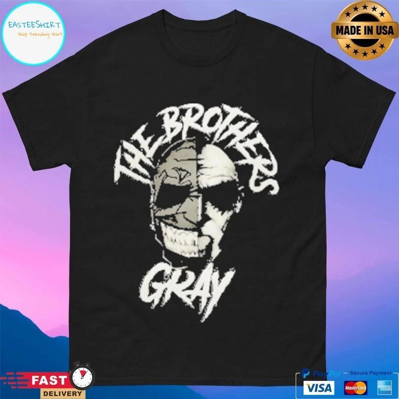 The Brothers Gray Split Mask T-shirts