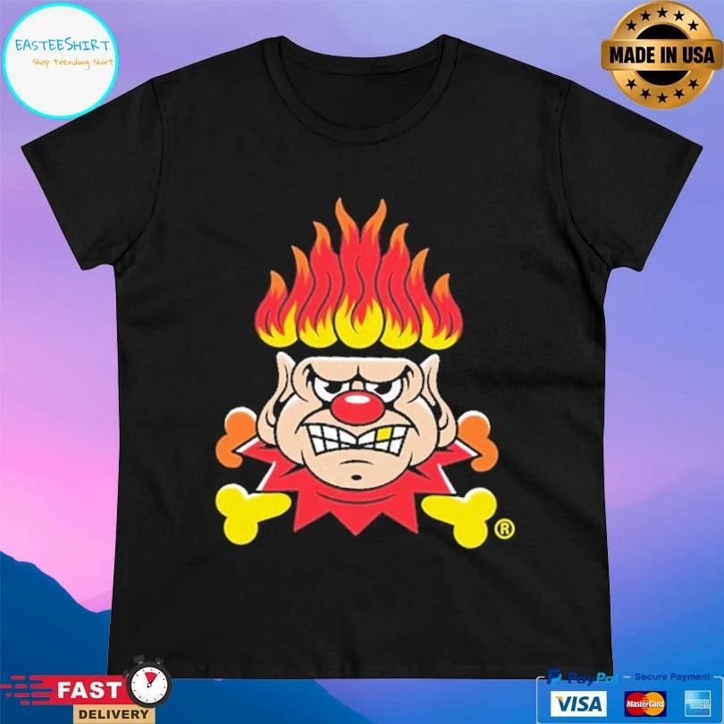 Heat Pier-er Crossbones Fire T-shirts